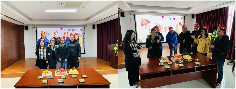 “温馨相伴，共庆生辰”—和立公司工会2021年1.2月员工生日会 (图1)